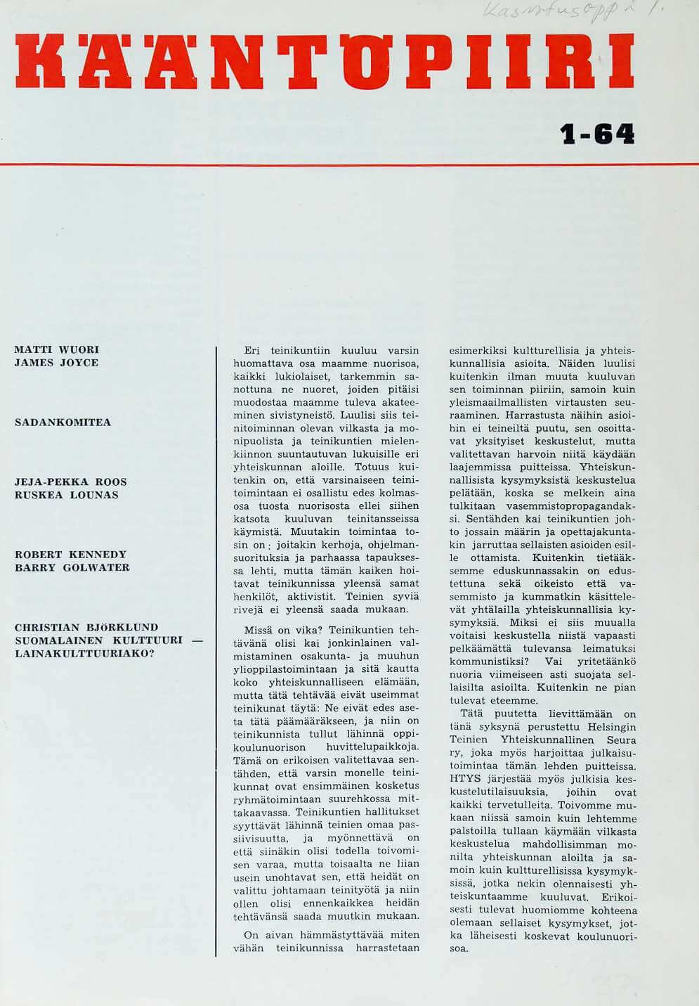 Kääntöpiiri 1-64